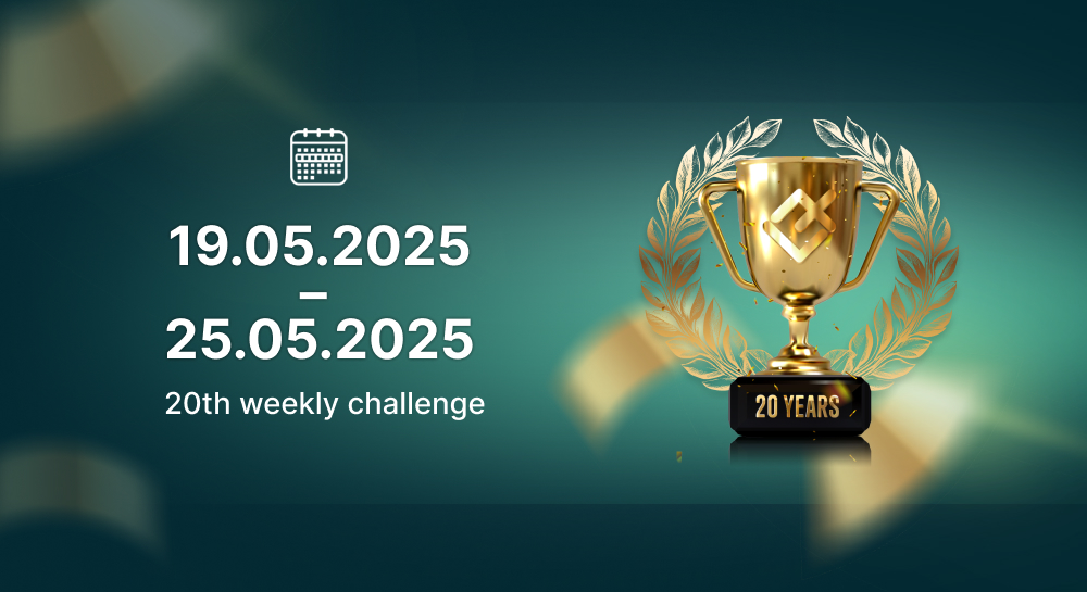 Winners of Weekly Challenge from 19.05.2025 to 25.05.2025 Announced!